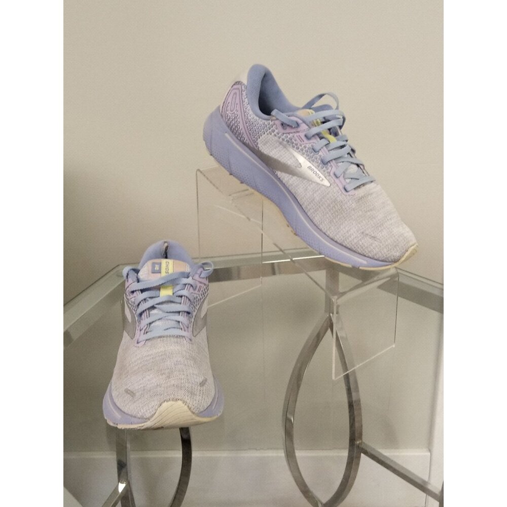 Brooks Ghost 14 Women's Size 9.5 Purple Grey Athletic Running Shoes